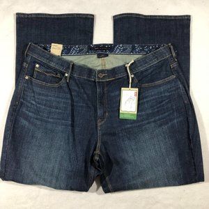 NEW Levi's Womens 24W 525 Bootcut Perfect Waist Jeans Dark Wash NWT Levis